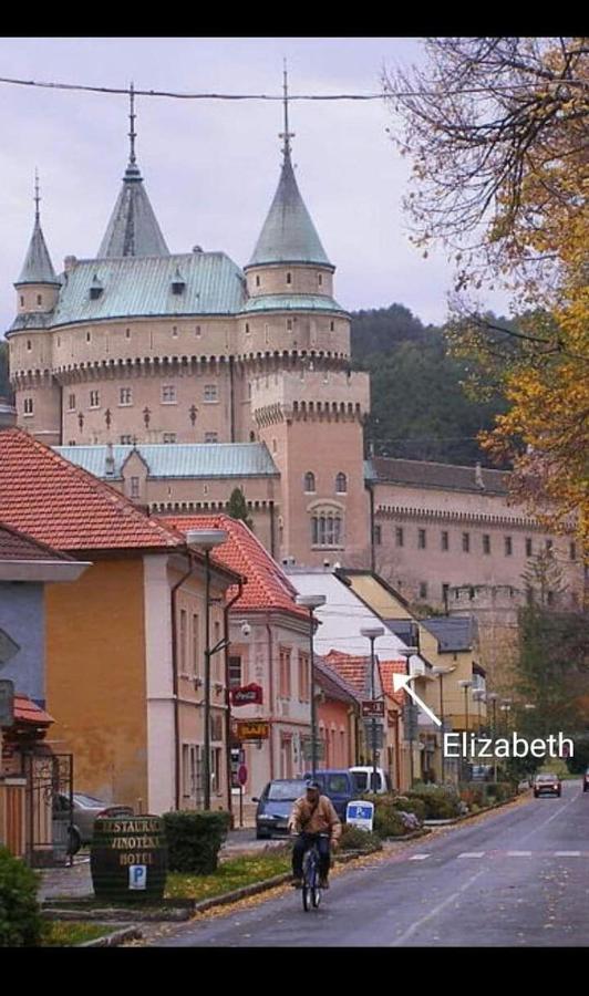 Elizabet Lägenhet Bojnice Exteriör bild